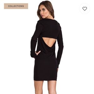 T by Alexander Wang black mini dress